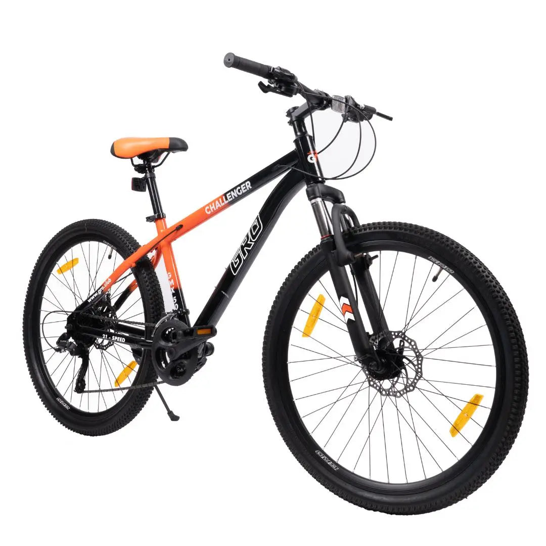 Orange mountain bike discount club