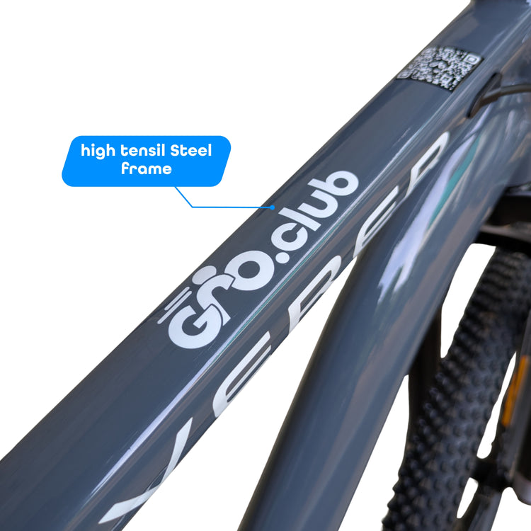 Gro Club Discoverer X 27.5T | Moonlit Grey MTB for Age 12+