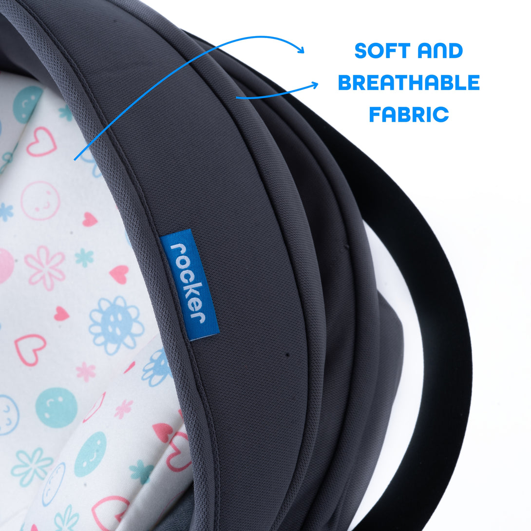V Rocker Rocker: 4-in-1 Carry Cot | Smart, Safe & Versatile – Gro Club