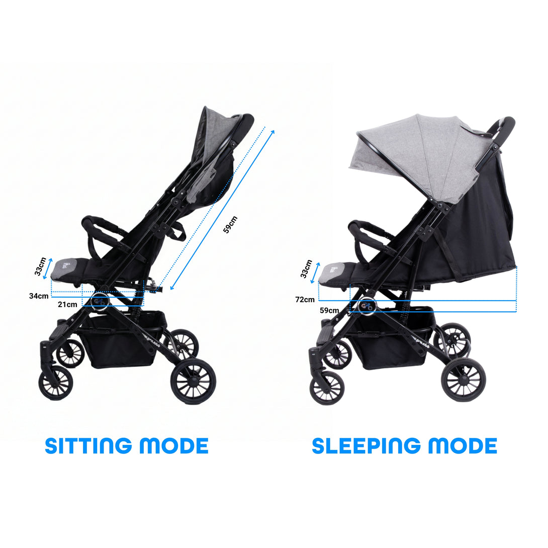 Rover Baby Stroller | Lightweight, Easy Fold & Travel Friendly – Gro Club